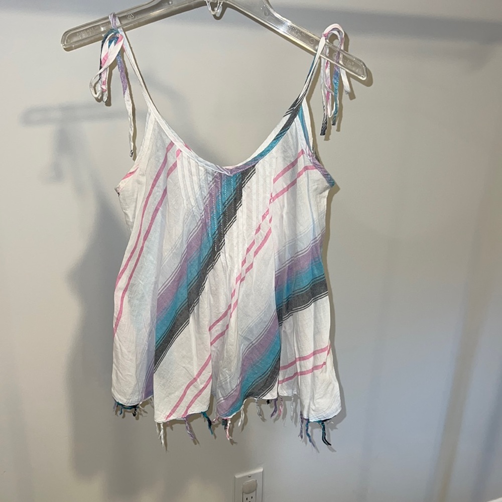Ocean Drive Tank Top with Ties
